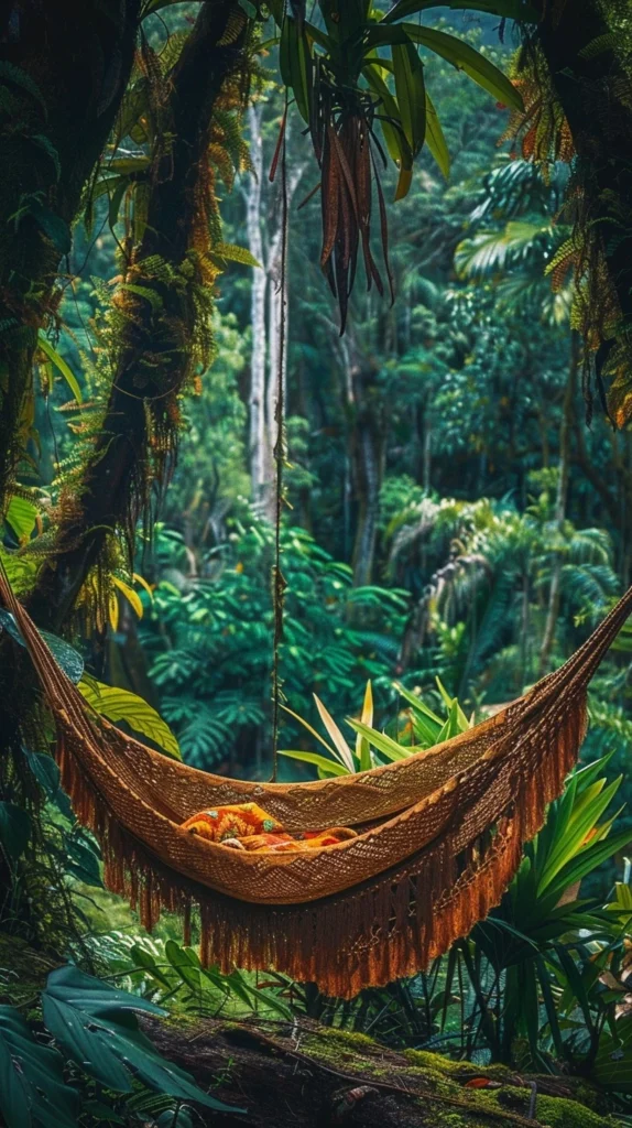 StockCake Jungle Hammock Retreat 1724283391