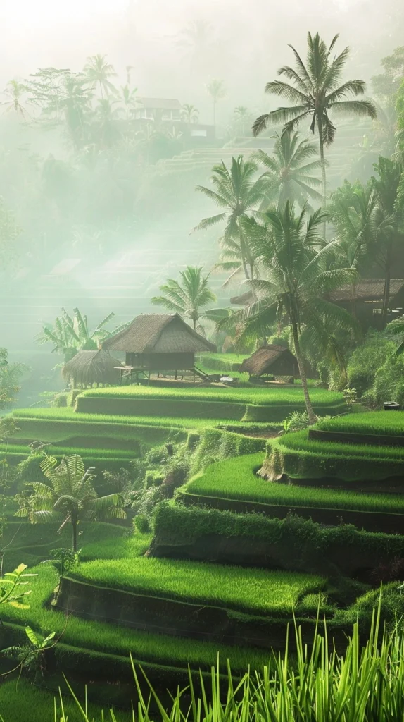 StockCake Misty Rice Terraces 1724517172